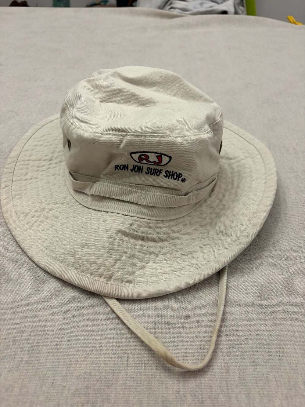 Ron Jon Surf Shop Boonie Style Bucket Hat with Chin Strap